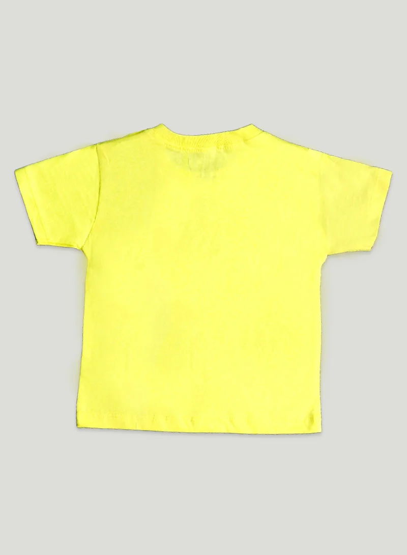 Luay Pack Of 1 100%  Cotton T-Shirts for Boys & Girls Festive Short Sleeve Styles in Vibrant Colors and Patterns for Kids and Toddlers_Regular Fit  | Best Price UAE